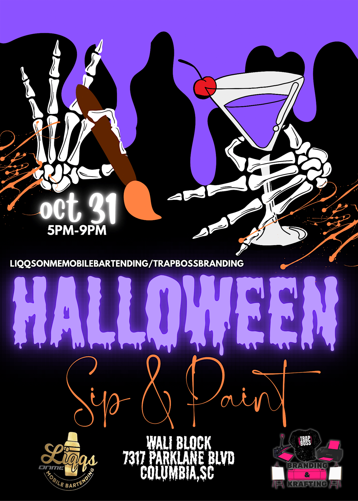 Halloween Sip & Paint