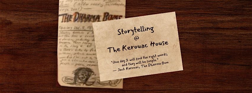 Storytelling @ The Kerouac House feat. Ross Tarr