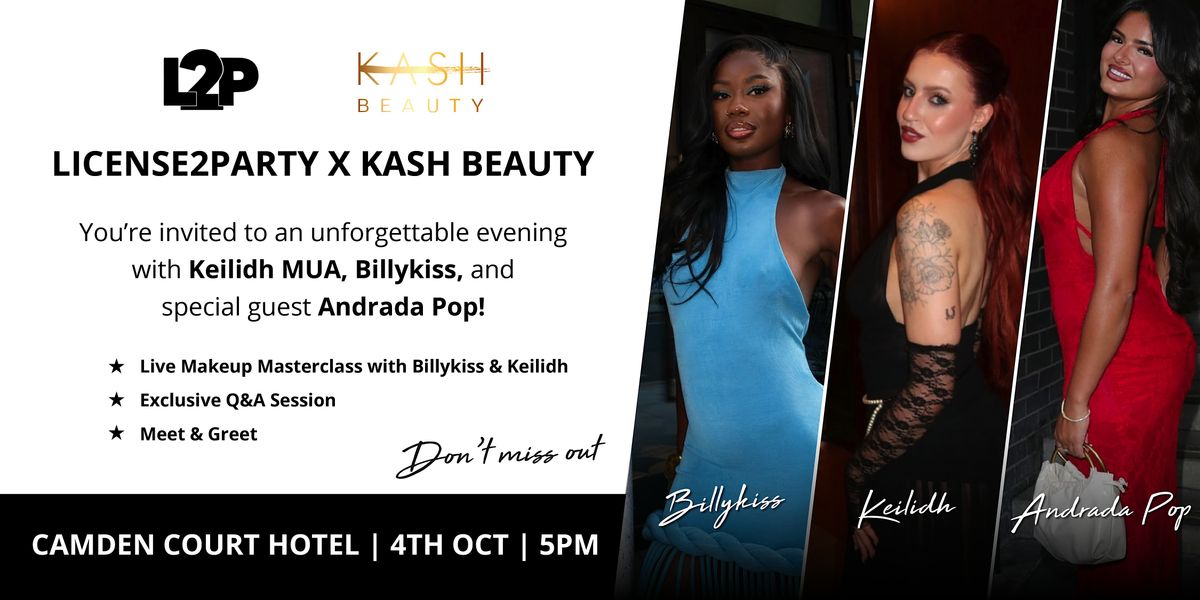 L2P x Kash Beauty Makeup Masterclass