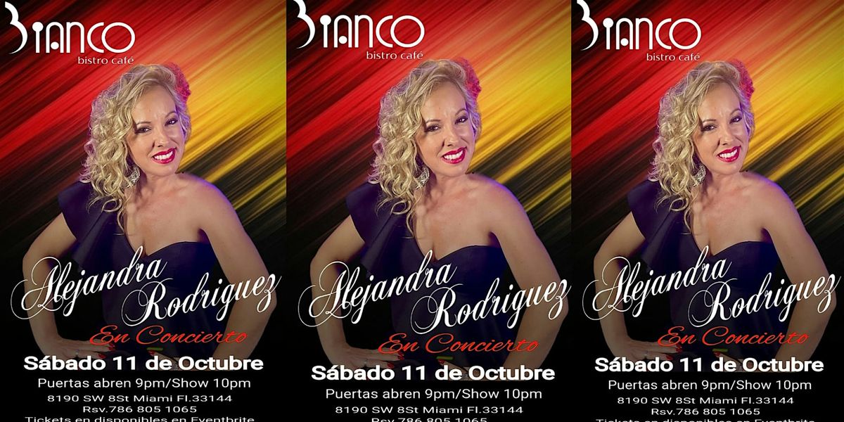 Noche espa\u00f1ola con Alejandra Rodriguez