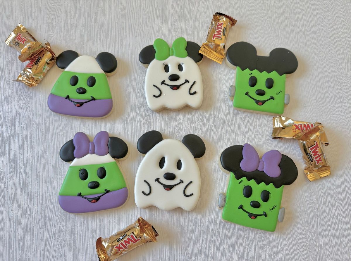 Disney themed Halloween Cookie Class