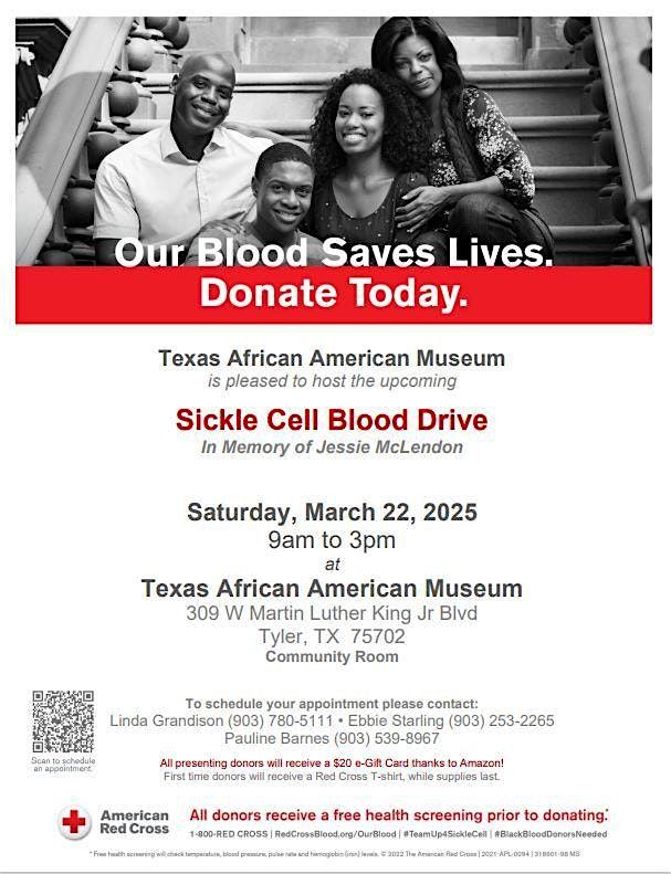 Sickle Blood Drive in Memory of Jessie McLendon