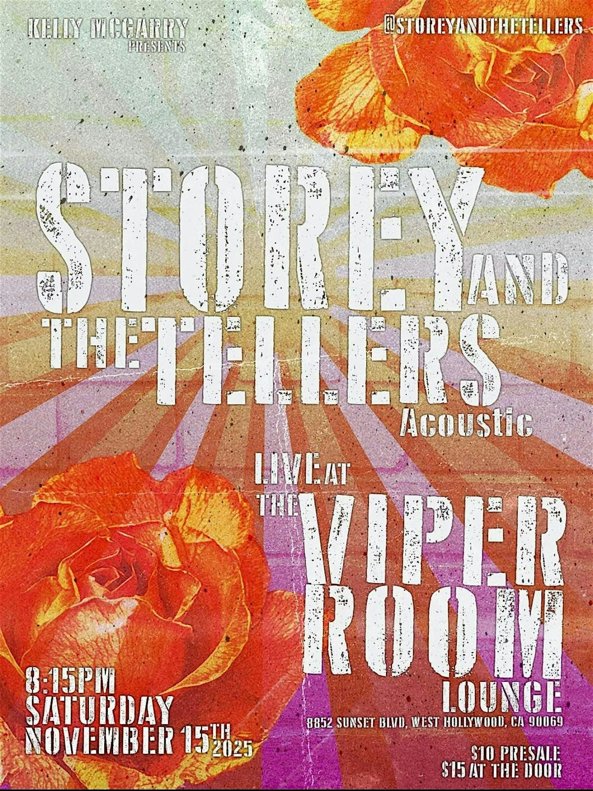 Storey and The Tellers Live @ The Viper Room Lounge
