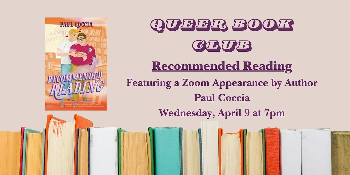 Queer Book Club - Recommended Reading