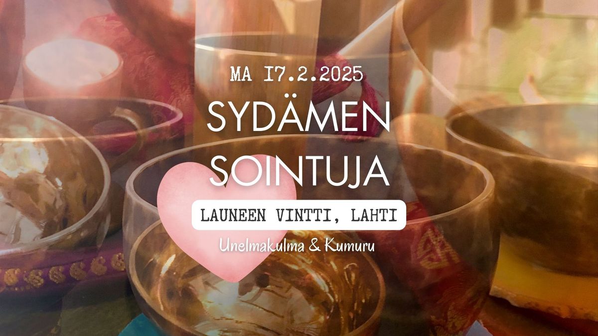 \u00c4\u00e4nimalja- ja rumpurentoutus, SYD\u00c4MEN SOINTUJA | Lahti