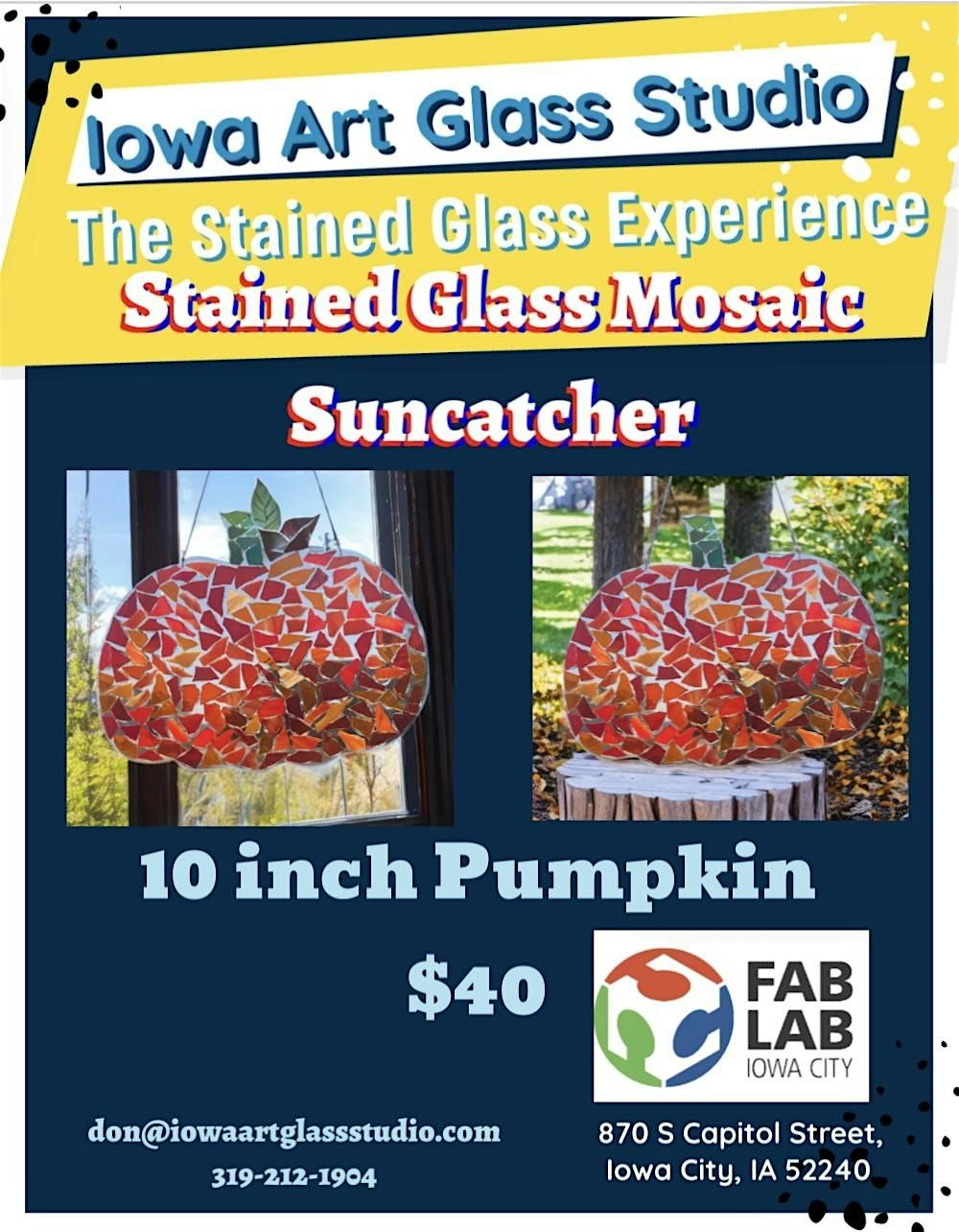 DIY Stained Glass Mosaic Experience