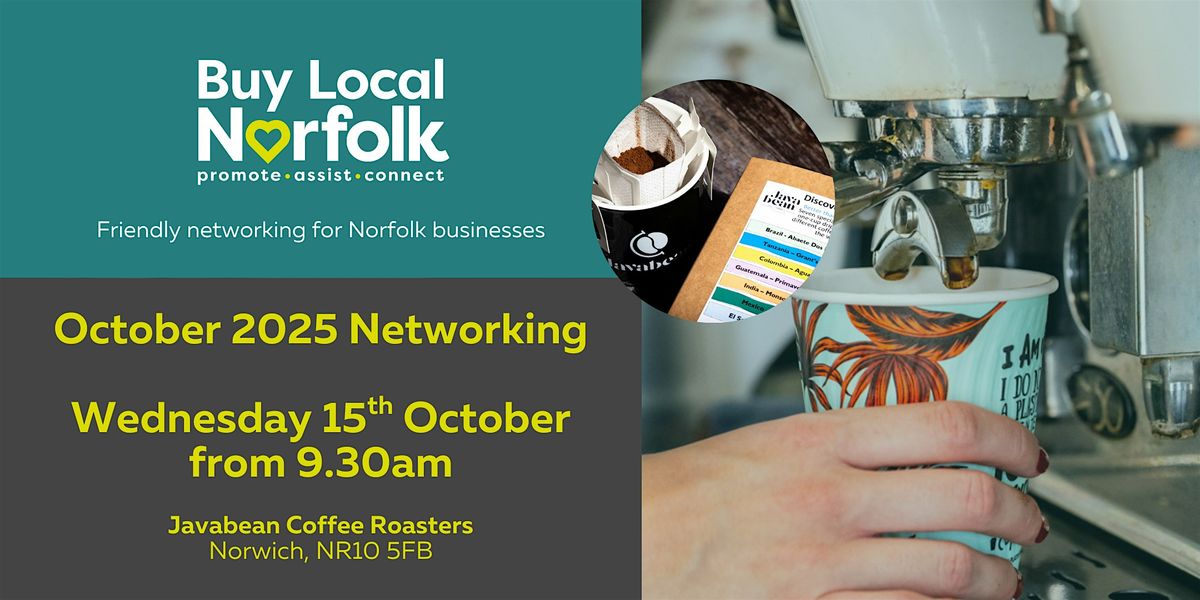 BLN October 2025 Networking at Javabean Coffee Roasters