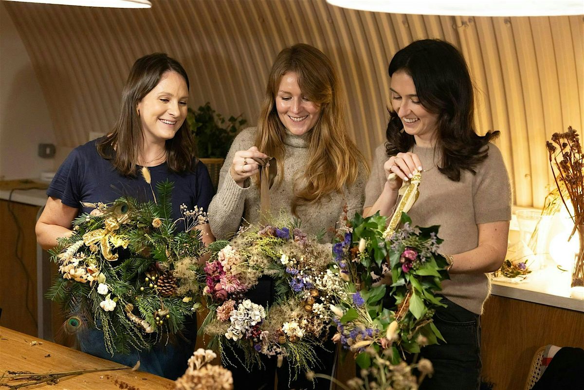 Wreath Making WORKSHOP North London, Dec