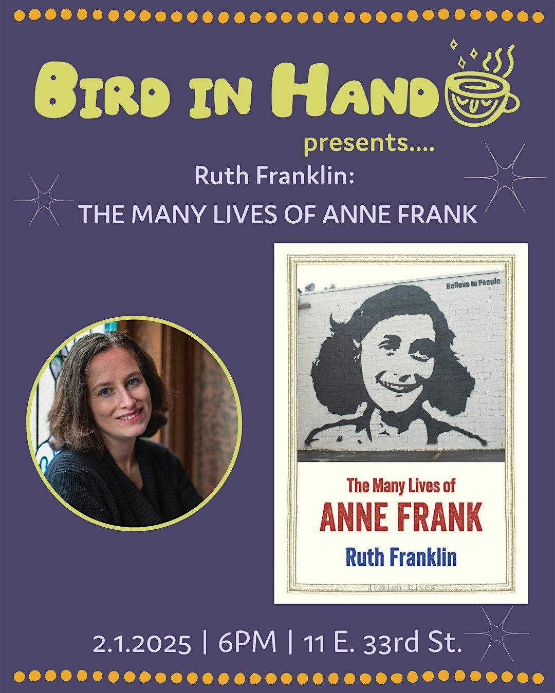 Ruth Franklin: THE MANY LIVES OF ANNE FRANK