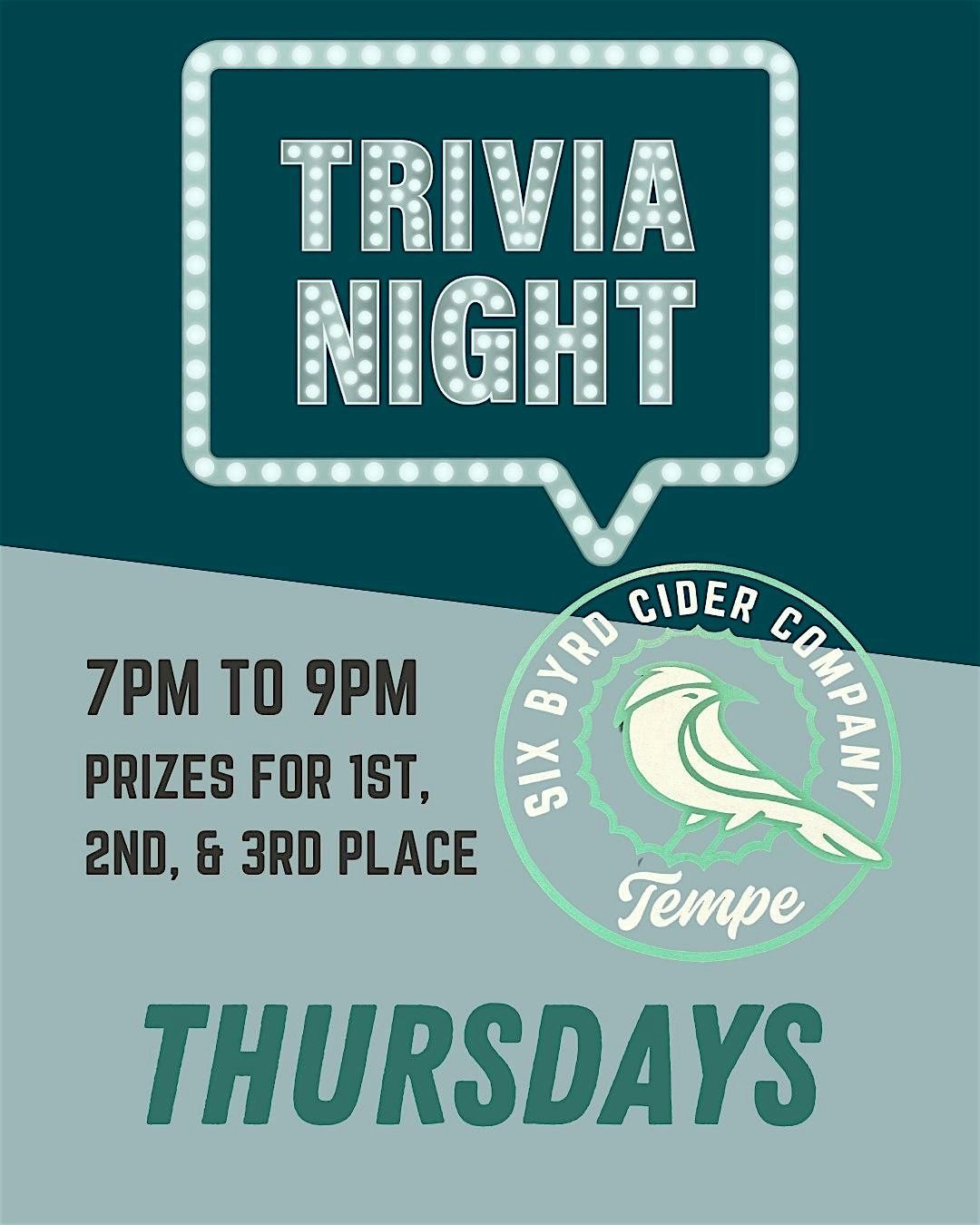 Trivia Night - Six Byrd Tempe