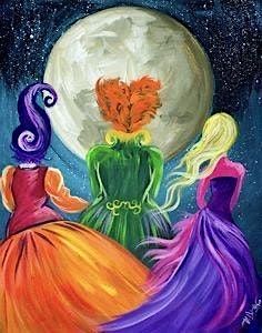 Hocus Pocus Paint + Sip