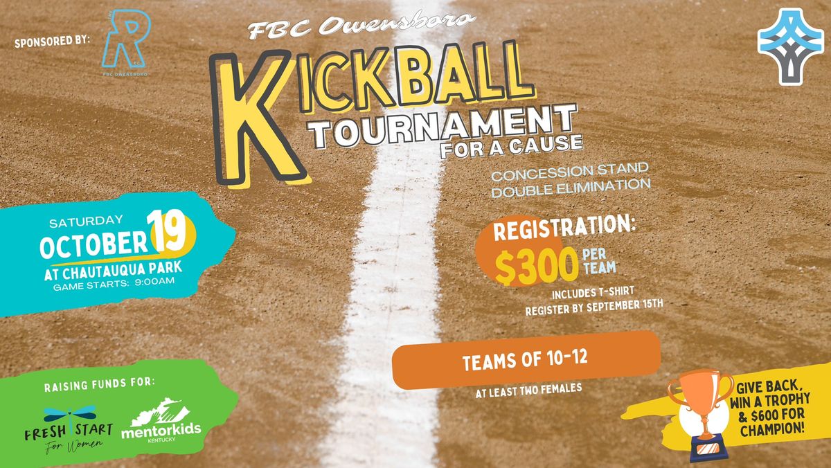 Kickball Tournament for a Cause