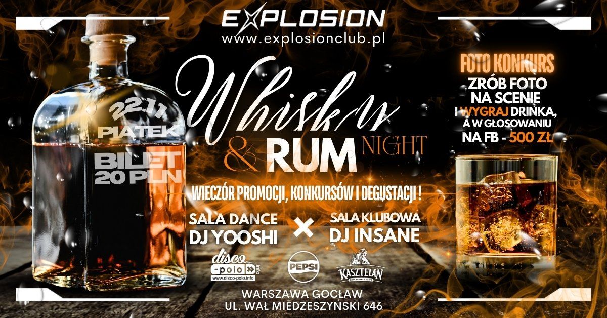 Whisky & Rum Night - DJ YOOSHI & DJ INSANE