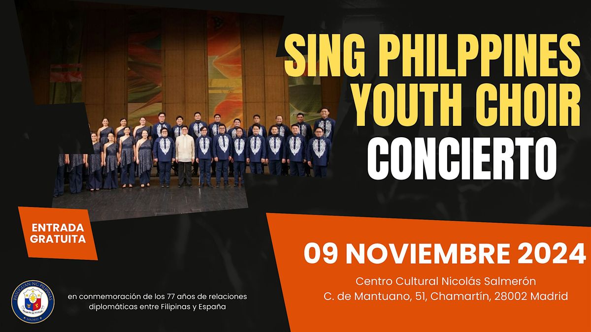 Sing Philippines Youth Choir Concierto