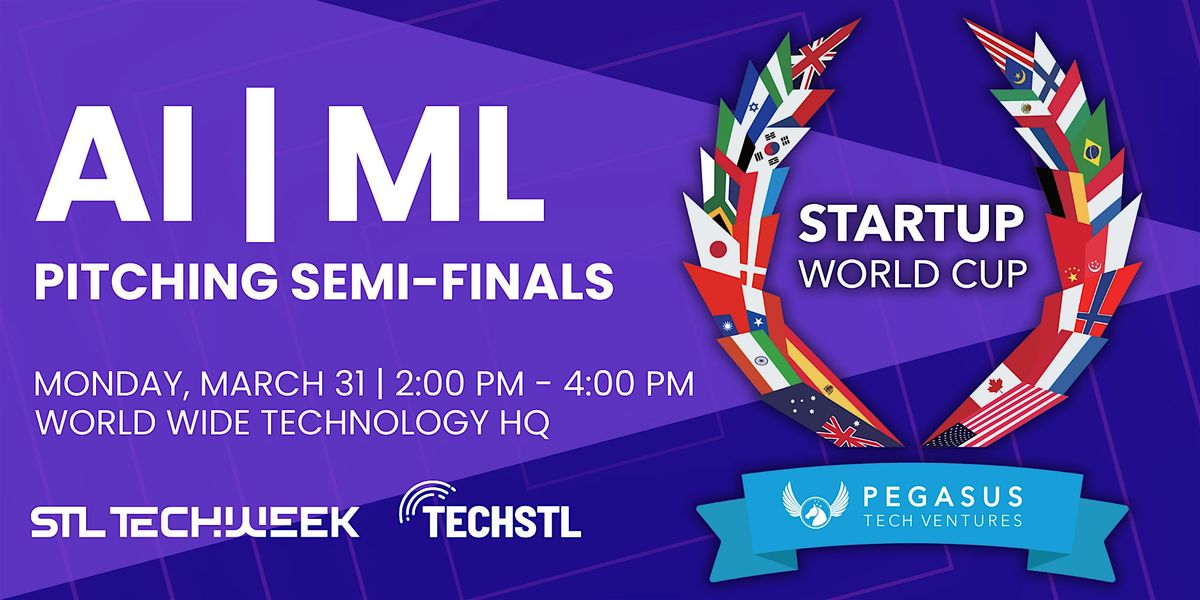 Startup World Cup AI\/ML Pitch Competition (STL TechWeek)