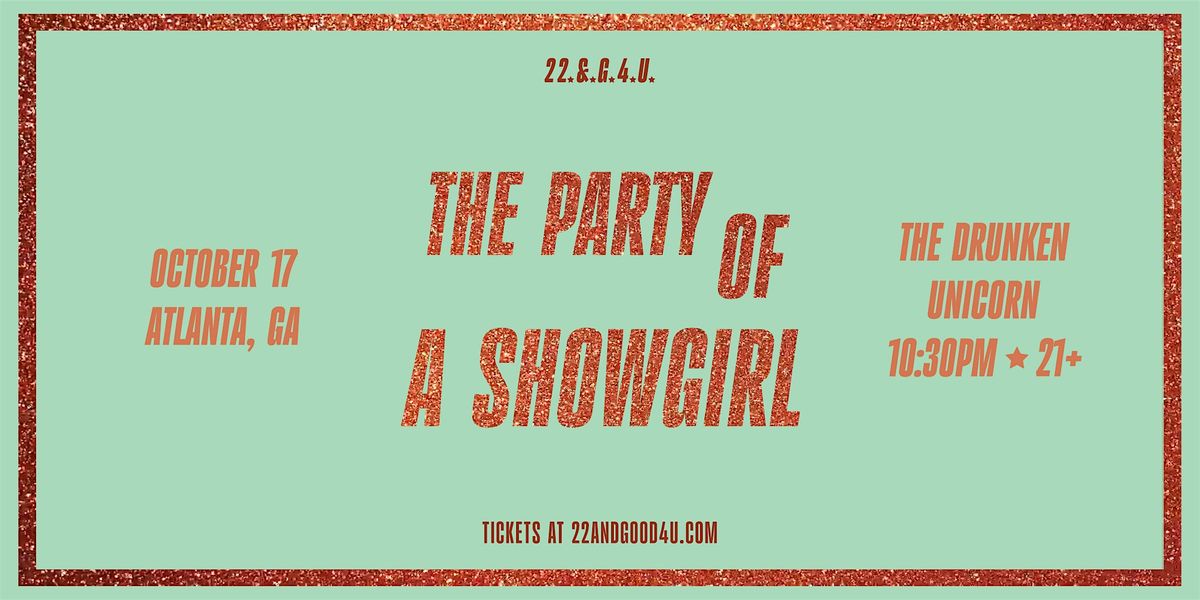 THE PARTY OF A SHOWGIRL: A TS12 Celebration - ATLANTA (21+)