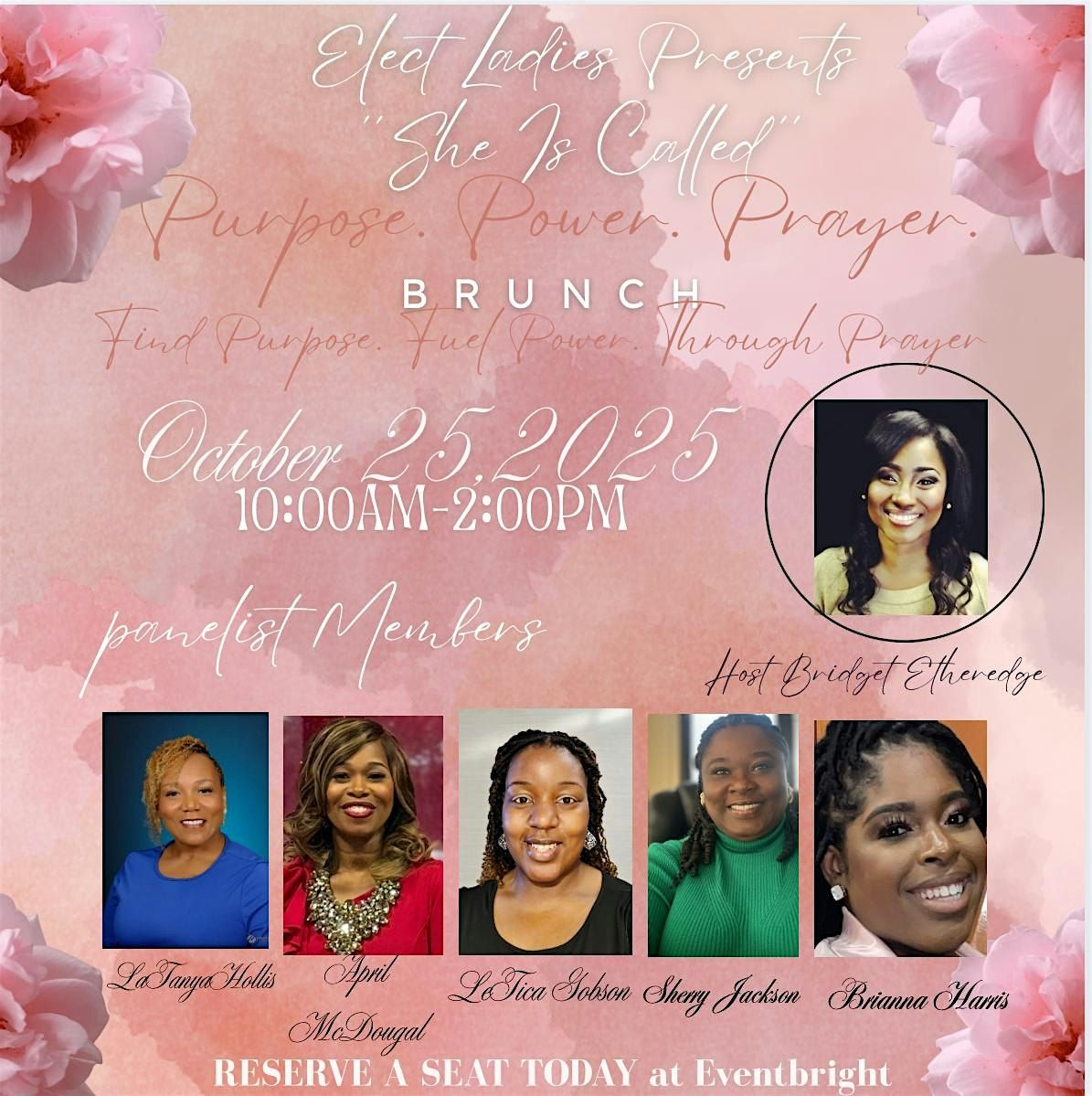 Prayer. Purpose. Power ( \u201c She is Called\u201d) brunch