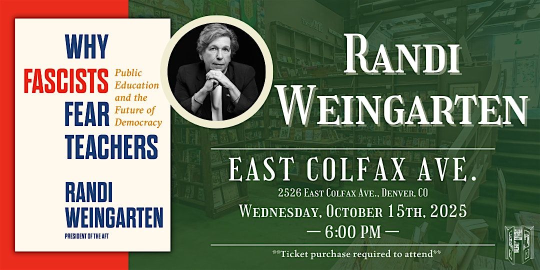 Randi Weingarten Live at Tattered Cover Colfax