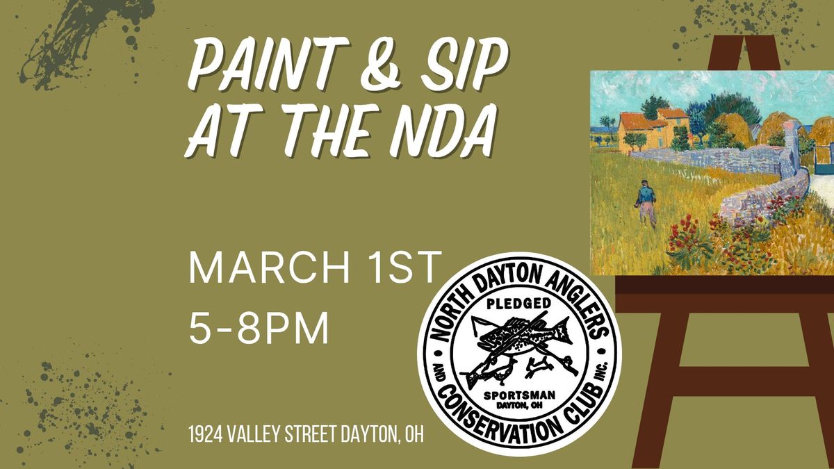 Paint & Sip at the NDA 