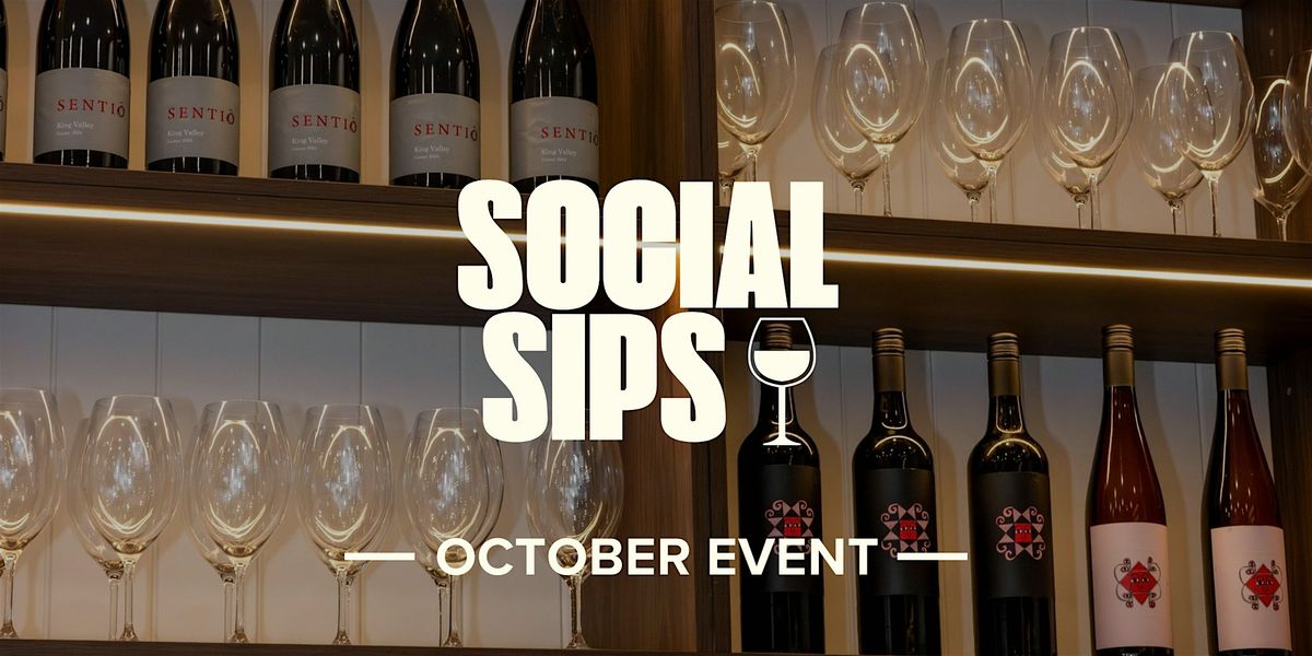 Social Sips October Event