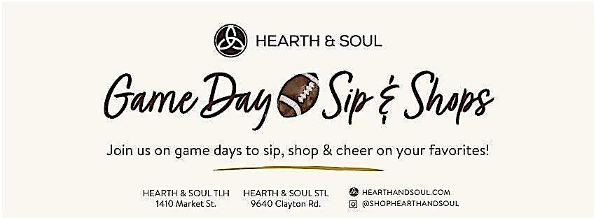 Game Day Sip & Shop Saturdays