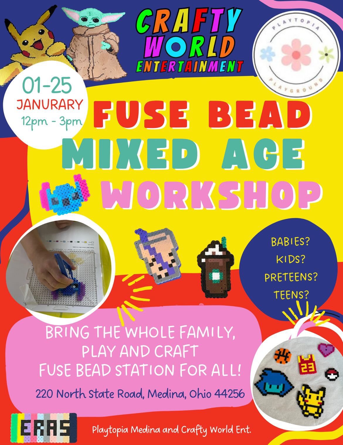 Fuse Bead Workshop & Play! 