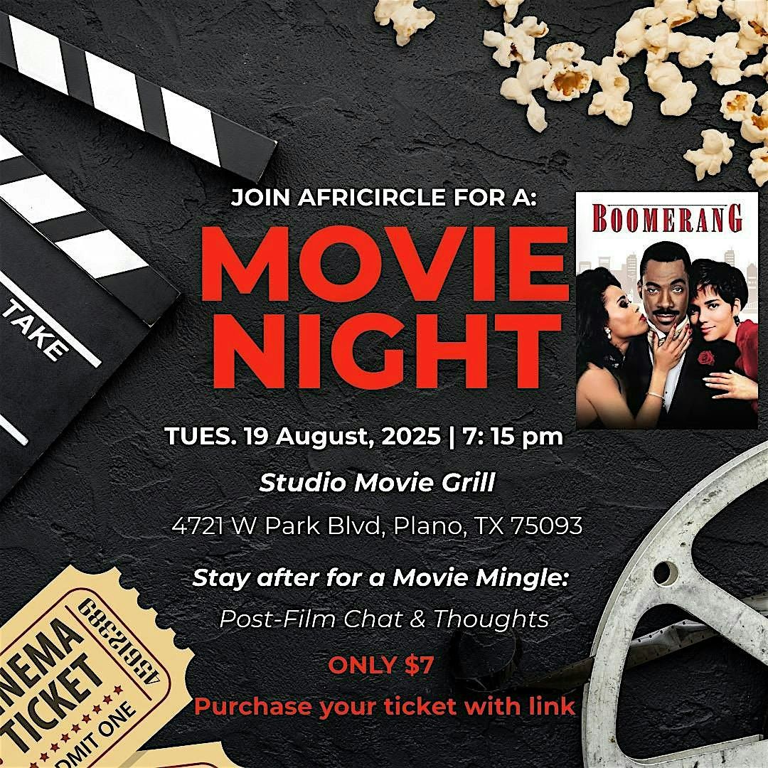 Movie Night + Mingle: Boomerang \u2728