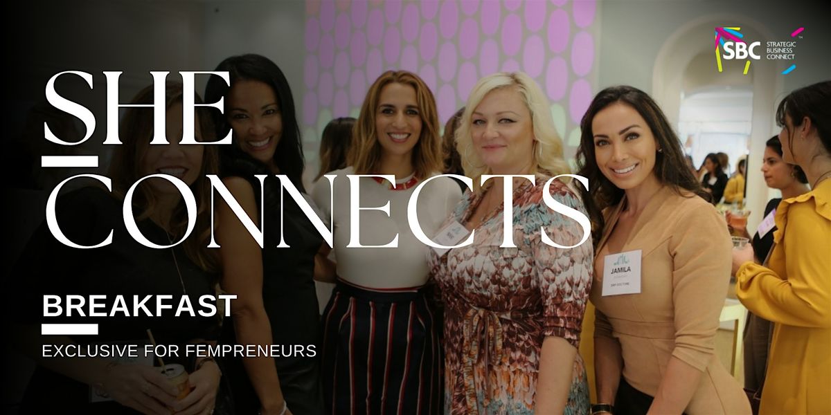 SBC She Connects | Best B2B Networking | For Women-preneurs