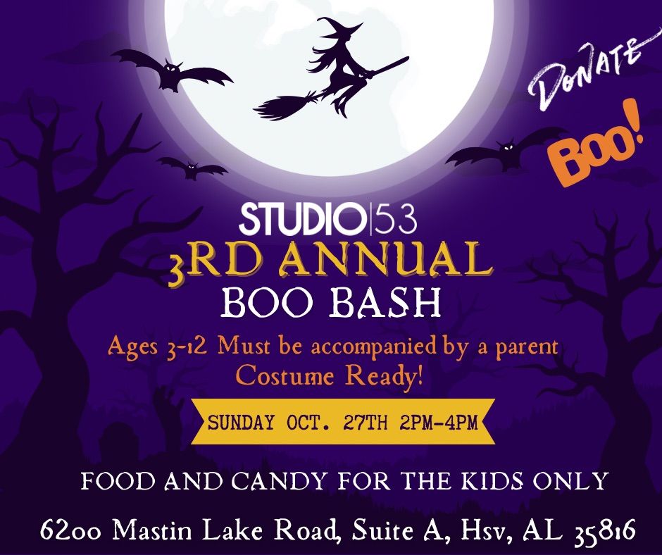 3rd Annual Boo Bash