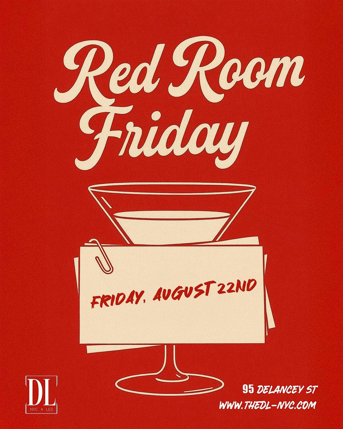 Red Room Friday