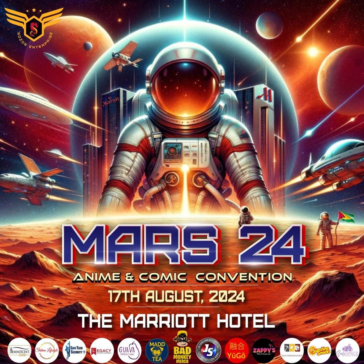 MARS Anime & Comic Convention 2024, Guyana Marriott Hotel