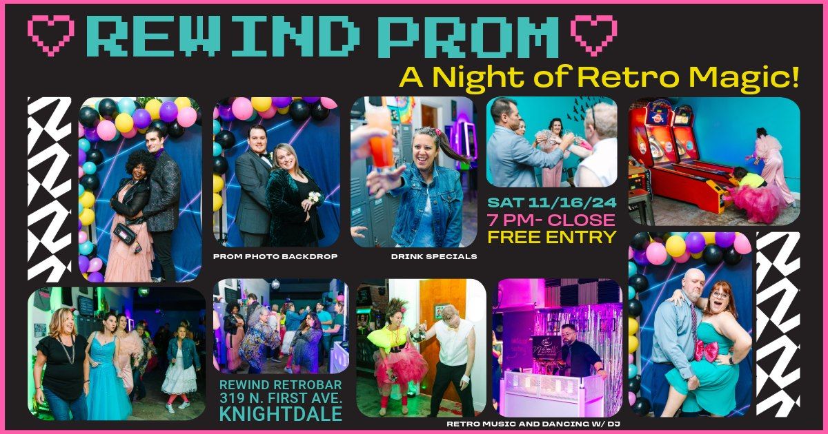 Rewind Prom: A Night of Retro Magic!