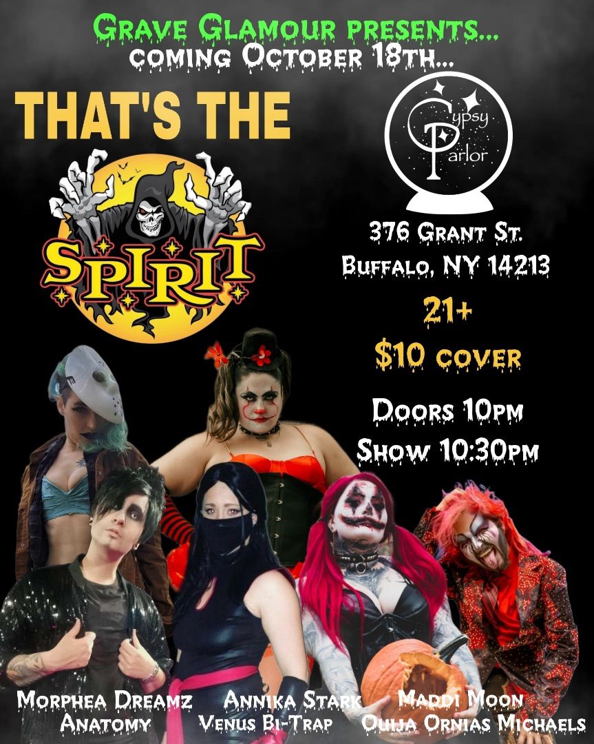 Dragesque \u201cThat\u2019s the Spirit\u201d show at Gypsy