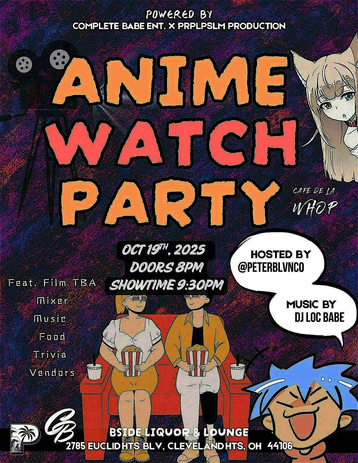 Anime Movie Night & Mixer