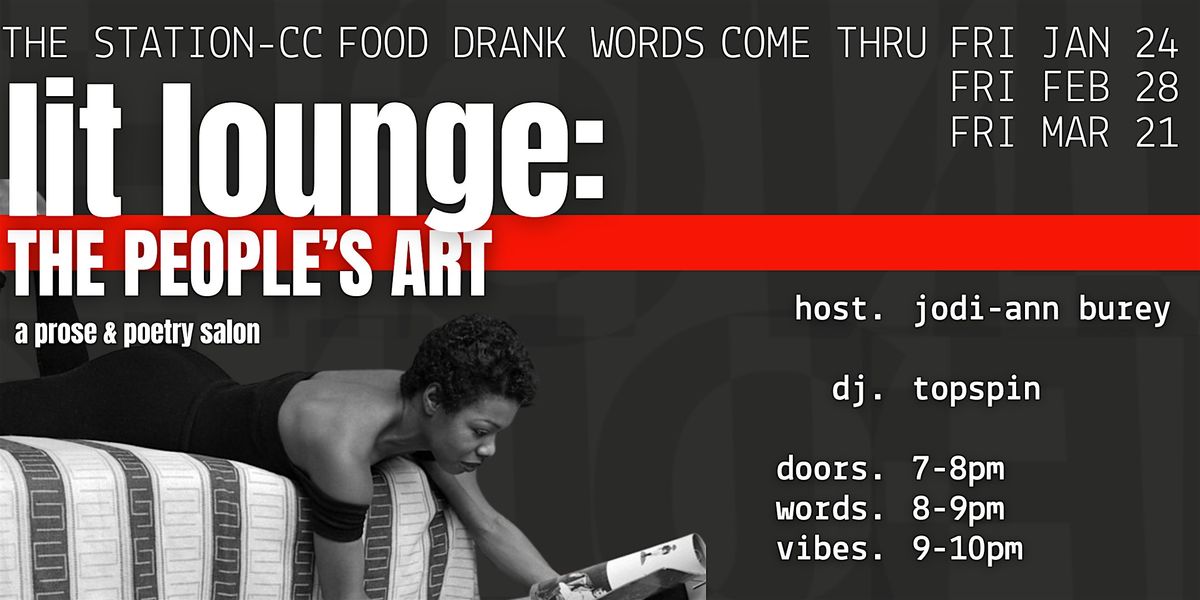 Lit Lounge: The People's Art  | A Prose and Poetry Salon