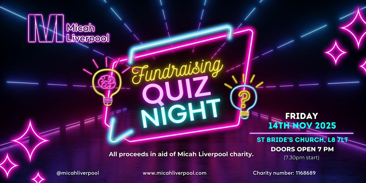 Micah Liverpool - Quiz Night