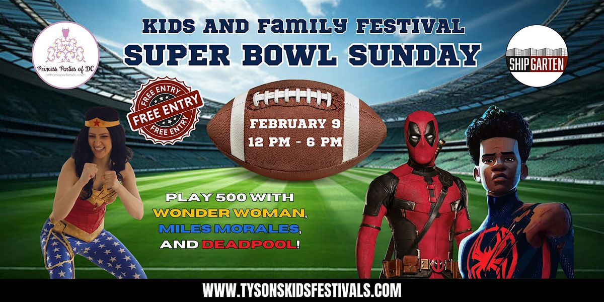 Wonder Woman, Miles Morales, and Deadpool Host Kids and Family Festival