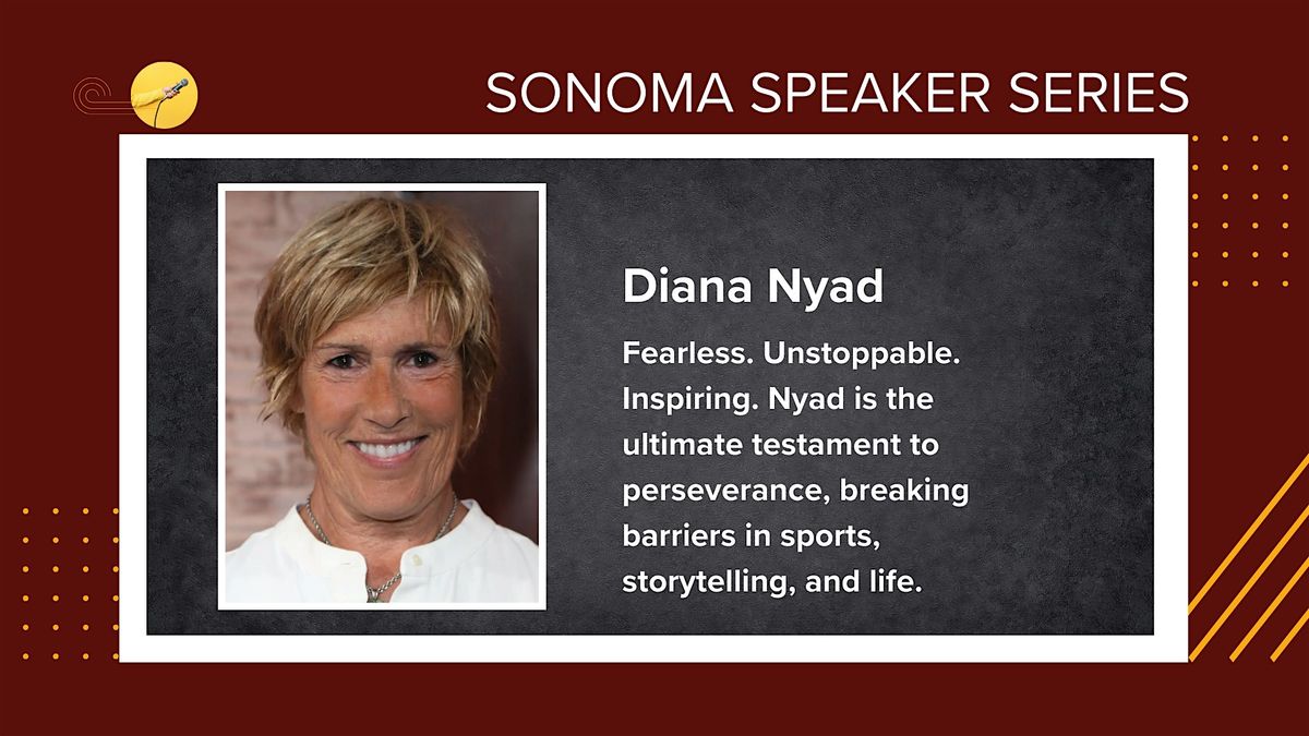 Sonoma Speaker Series: In Conversation with DIANA NYAD