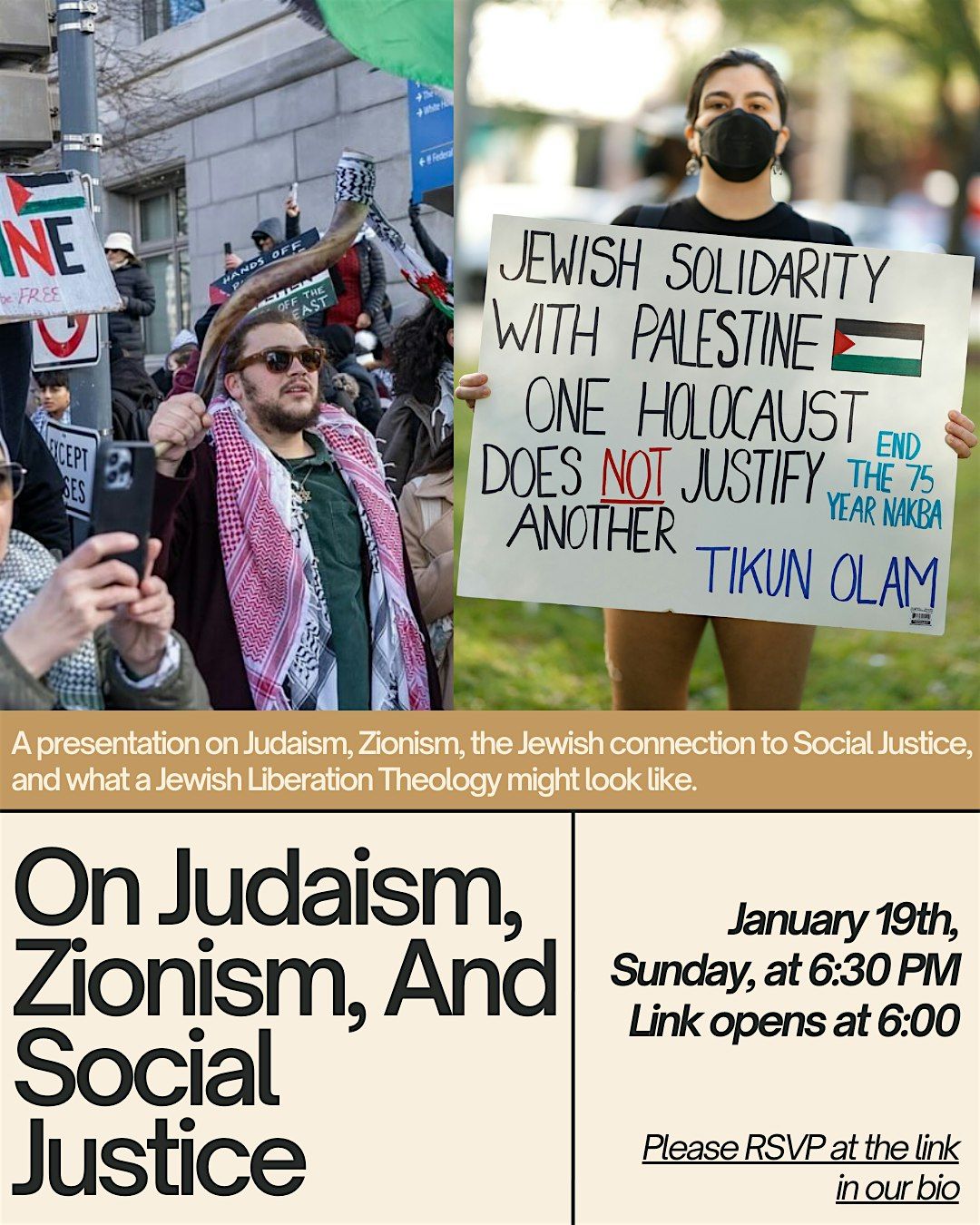 Judaism and Social Justice: A Presentation on Judaism, Zionism, and more.