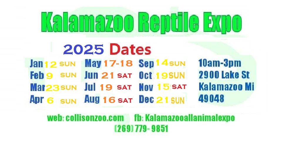 Kalamazoo Exotic pet expo 