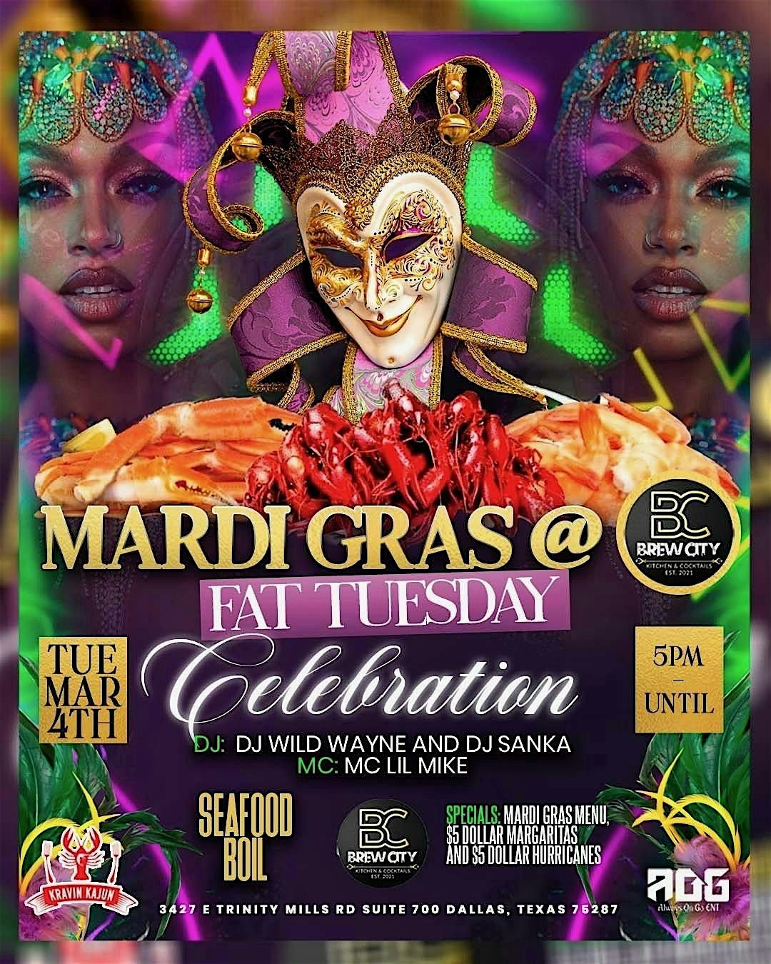 Mardis Gras\/Fat Tuesday Celebration