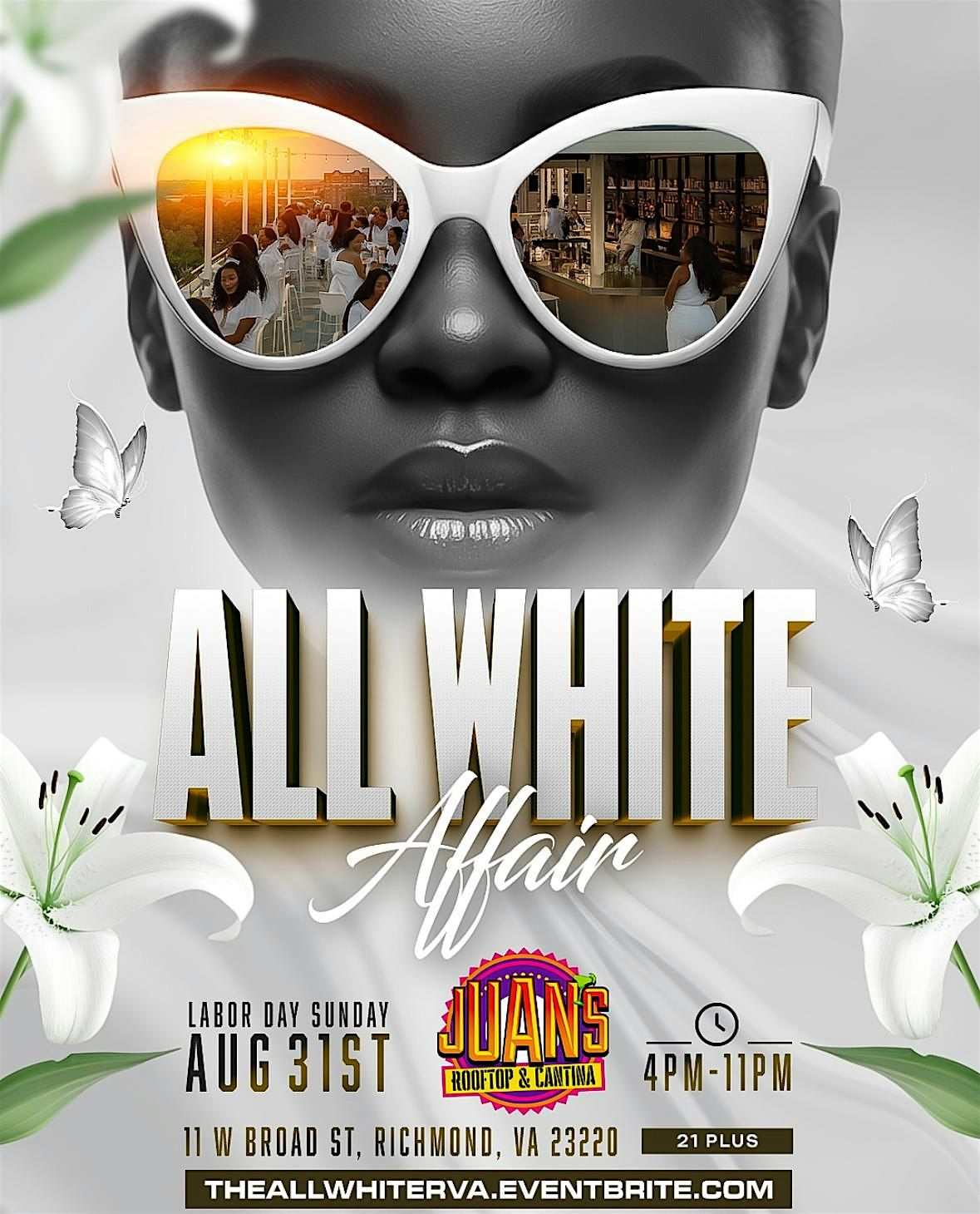 All White Takeova Labor Day weekend