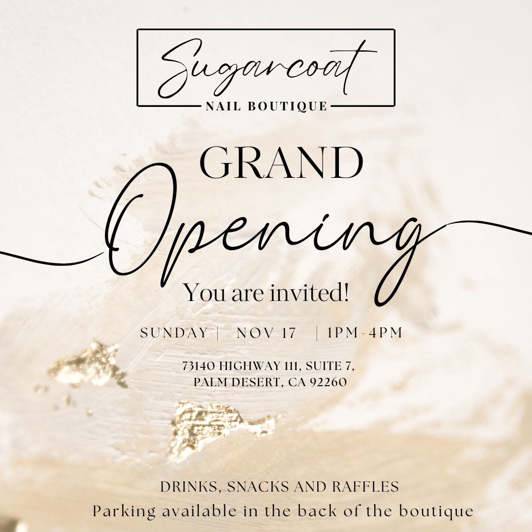 Grand opening