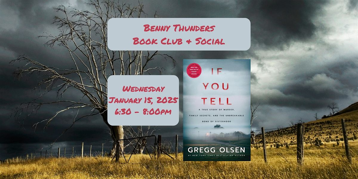 Benny Thunders Book Club & Social