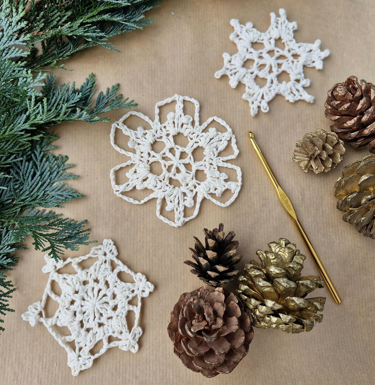 Crochet Snowflake Workshop - Edinburgh