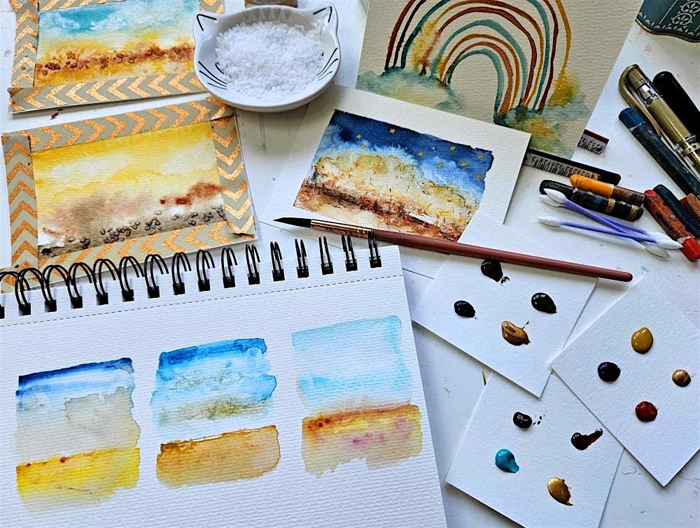 Watercolours for Wellness: Winter Wonder