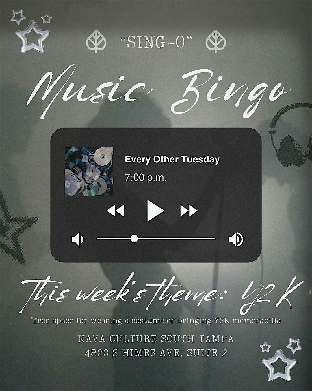 KAVA CULTURE SOUTH TAMPA: MUSIC BINGO