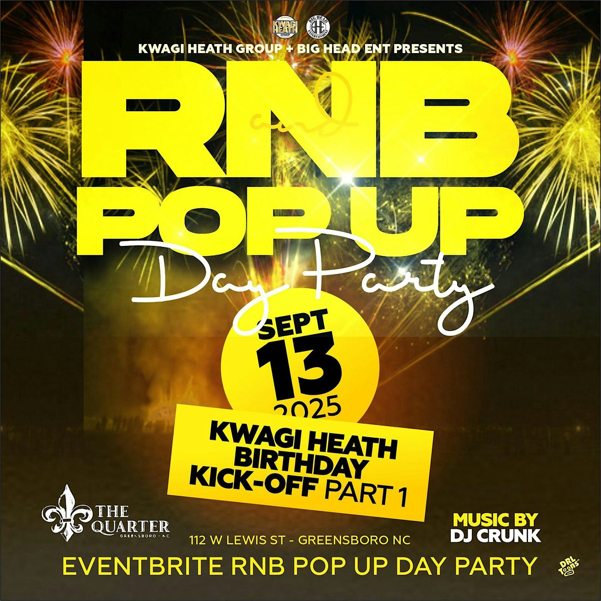 The RnB Pop Up Day Party