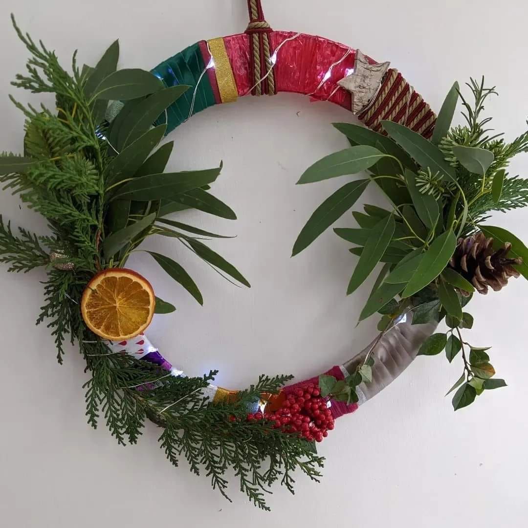 December Crafty beer night - Christmas wreaths 