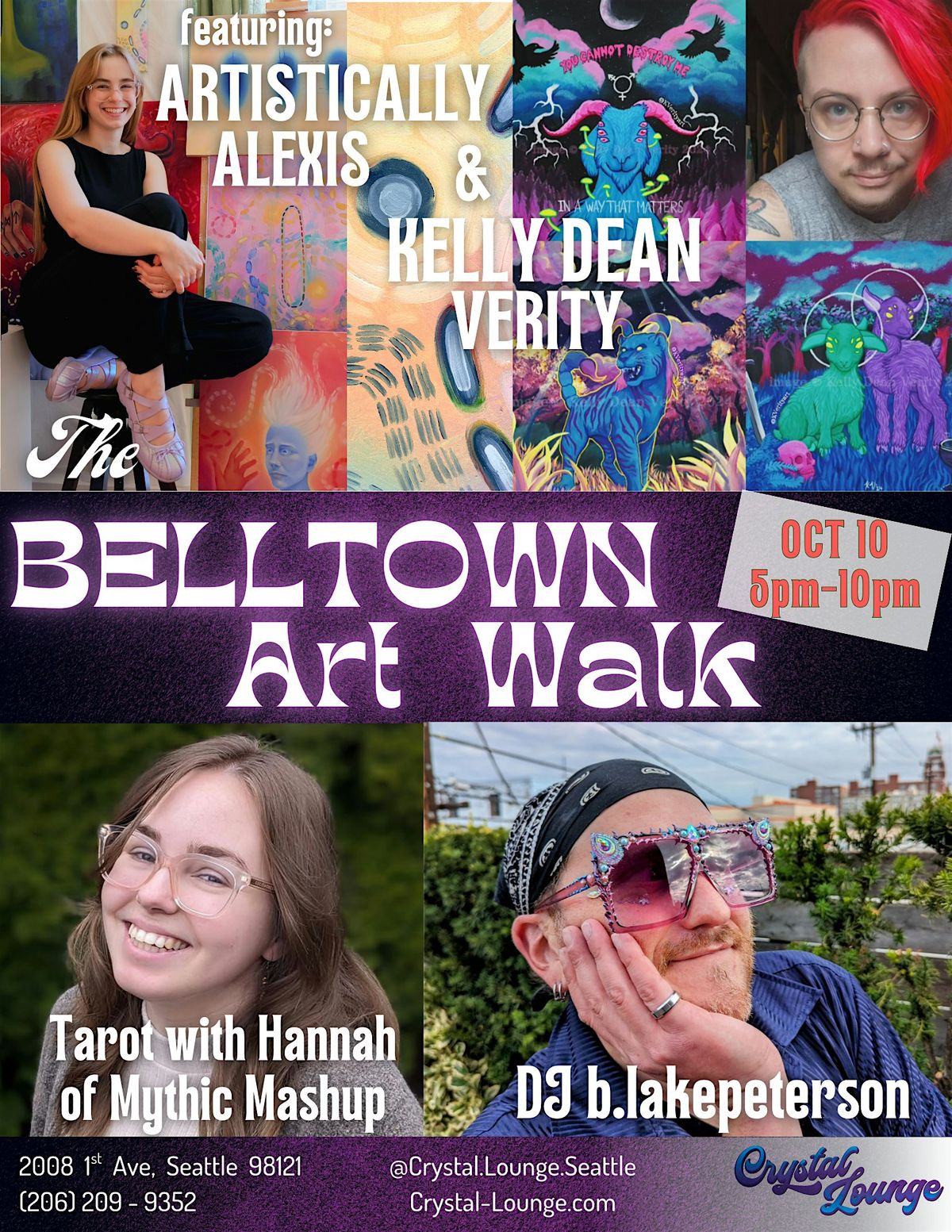 OCT 10th BELL TOWN ART WALK